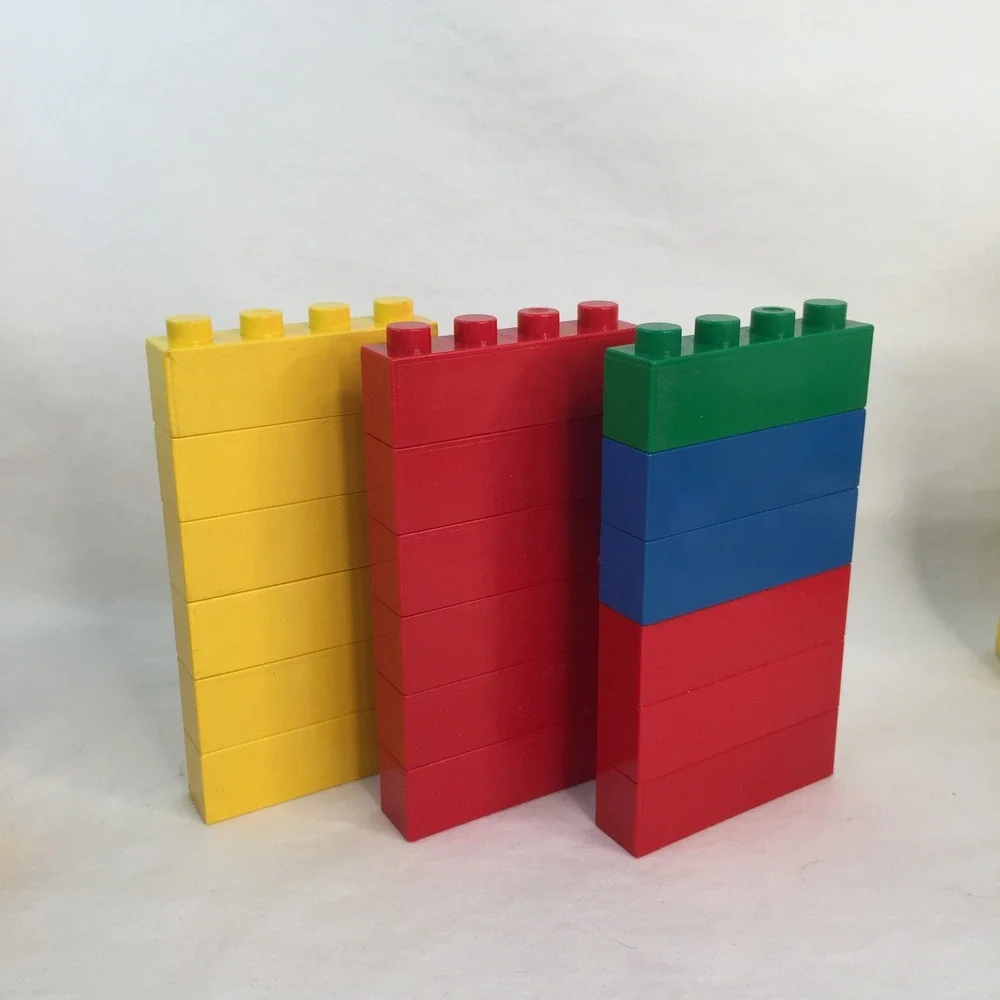 Tyco Super Building Blocks‎ Replacement Parts Vehicles Letters Numbers Vintage